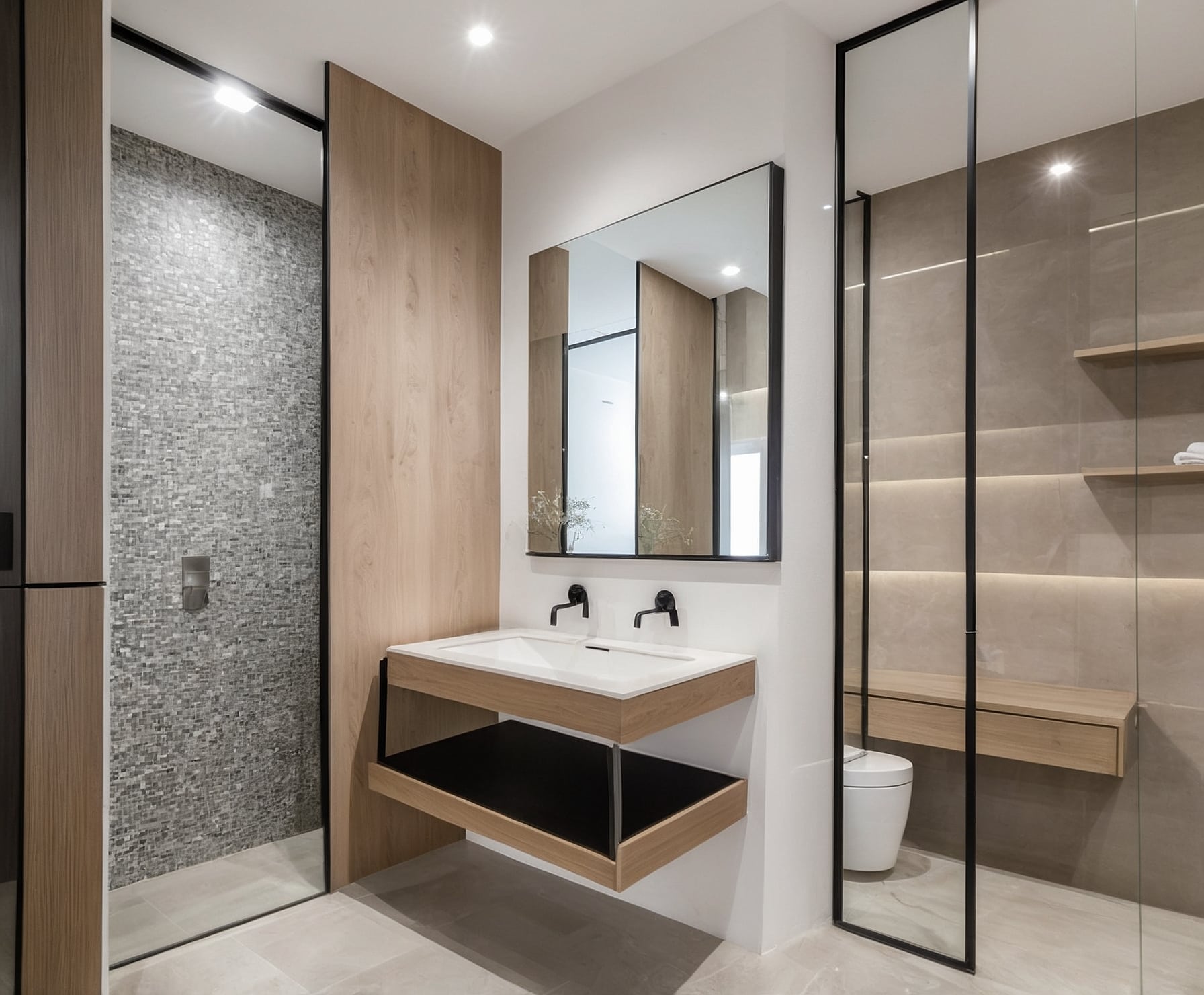 Reforma integral de baño moderno